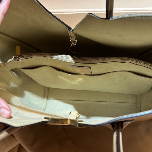 Louis Vuitton Kimono Shoulder Bag. Beige and brown monogram.Luxury Louis Vuitton - Picture 8 of 17